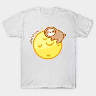 Cute Sweet Dreams Sloth T-Shirt